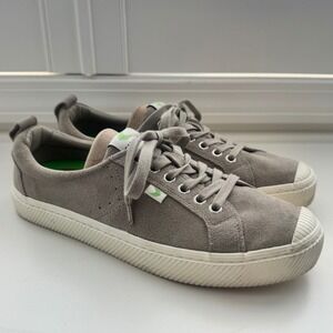 Cariuma Gray Suede Low Top Sneakers‎ Women's US 11 / Men's 9.5 MSRP $105